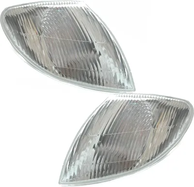Produktbild von TYC Frontblinker Set für Renault Megane 1 + Scenic 96- Weiß Silber vorne