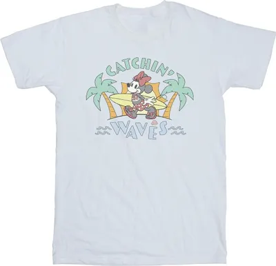 Produktbild von Disney - "Catchin Waves" T-Shirt für Herren BI41926 (S) (Weiß)