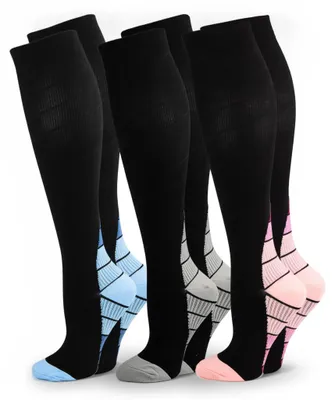 Imagen del producto de JL Cuisine - Calcetines de compresión - Para mujer y hombre - Deportes, Imagen generada por IA