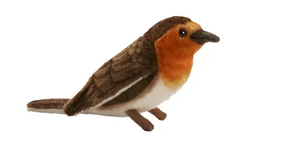 Produktbild von Hansa Toy 4551 Rotkehlvogel 14 cm Kuscheltier Stofftier Plüschtier