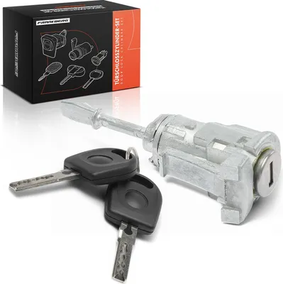 Image de Frankberg 1x Cylindre de serrure de porte de véhicule pour VW Golf IV Variant 1J5 Bora 1J