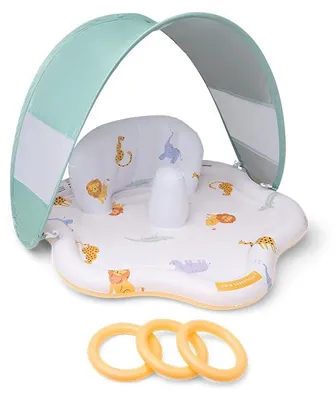 Produktbild von Swim Essentials Baby-Spritzmatte – Mehrfarbig – Wild Life – Ø 76 cm