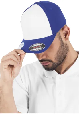 Obrázek produktu pro Flexfit Pro Formance Baseball Cap weiß/royalblau S/M