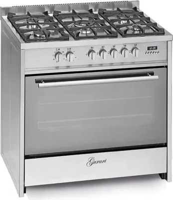 Produktbild von GURARI Gas-Standherd GCH E 911 X, Gas Elektro Standherd 90 cm/ 121L