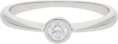 Produktbild von JuwelmaLux Ring 585 Weißgold mit Brillant JL12-07-0102 55