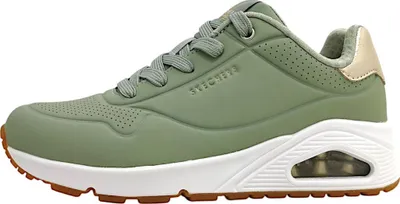 Productafbeelding van Skechers Uno - Golden Air Damenschuhe sportlicher Schnürer Grün Freizeit