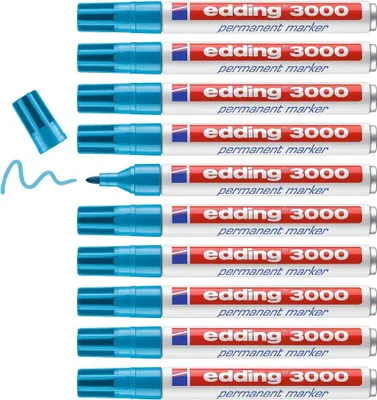 Immagine prodotto di Edding 3000, blu, multicolore, bianco