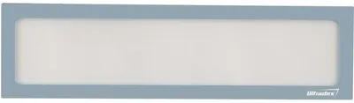 Produktbild von Infotasche magnetisch für Überschriften A5quer/A4hoch grau VE=5 Stück