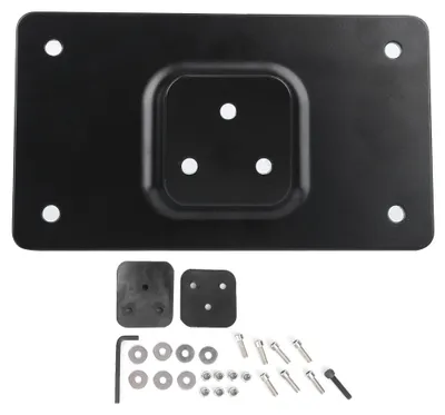 Produktbild von Nummernschild-Montagehalterung für Motorräder, 17,5 x 10 cm
