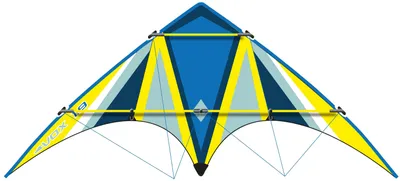 Image de Knoop Kites Cerf-volant Sport VOX 1.9 185x85cm Fiber pour le plaisir en plein air