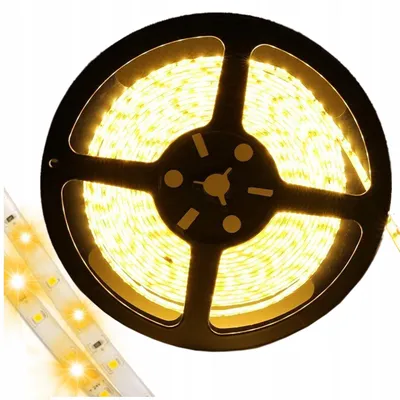 Zdjęcie produktu dla TAŚMA PASEK LED SMD 4.8W/m 3000K CIEPŁA 300lm/m 12V IP20 5m
