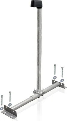 Produktbild von PremiumX BASIC X100-60 Dachsparrenhalter 100cm Mast 60mm SAT Mastkappe
