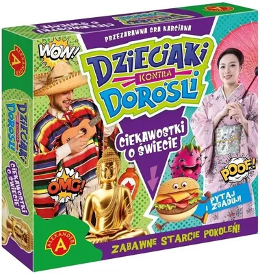 Zdjęcie produktu dla Dzieciaki Kontra Dorosli - Ciekawostki o Swiecie