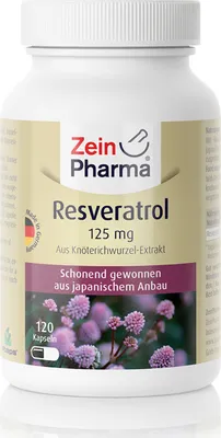 Produktbild von Zein Pharma - Resveratrol, 125mg, 120 Kapseln