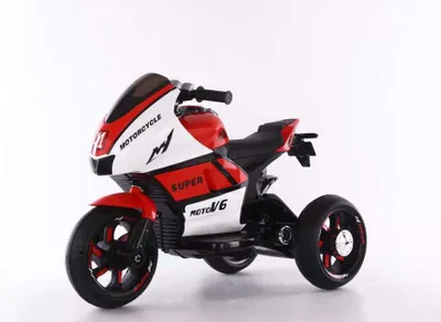 Produktbild von Kindermotorrad Motorrad Ht-5188 Rot Elektromotorrad Kinderfahrzeug