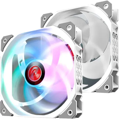 Produktbild von RAIJINTEK AGERAS 12 WHITE ARGB-2, Gehäuselüfter