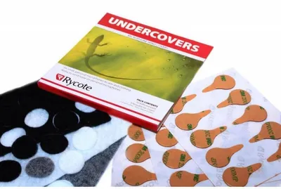 Image de RYCOTE Undercovers Original Noir, paquet de 30