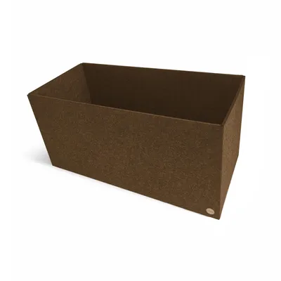 Produktbild von Aufbewahrungsbox CLEAN Filz 33 x 70 x 35 cm ohne Deckel in hellbraun meliert