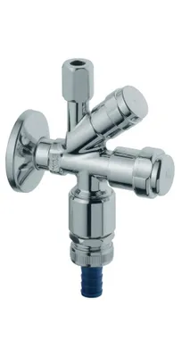 Produktbild von Grohe Eggemann WAS-Kombieckventil DN 15 mit Belüfter chrom - 41082000