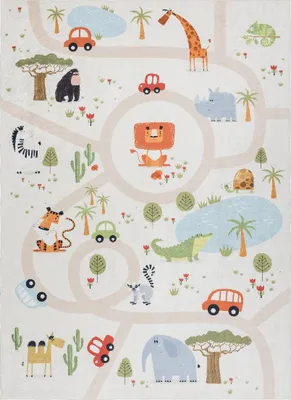 Obrázek produktu pro 160x220 cm Dětský kusový koberec Bambino 1165 Zoo
