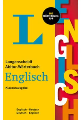 Obrázek produktu pro Langenscheidt Abitur-Wörterbuch Englisch Klausurausgabe