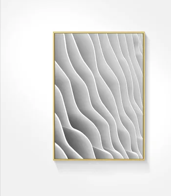 Produktbild von TPFLiving Kunstdruck LW-54 (OHNE RAHMEN) Poster - Leinwand - Wandbild - Hochauflösender Giclée-Druck, langlebig und hochwertig - Nordic Art - Abstrakte Formen - Bilder Wohnzimmer -  - Größe: 50x70cm