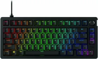 Obrázek produktu pro HyperX Alloy Rise 75 – herní klávesnice, 75%, Kabel, USB, Mechanický spínač, RGB LED, Černá