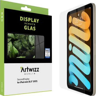 Immagine prodotto di Artwizz 5043-3492, Pellicola protettiva trasparente per schermo, 21,1 cm (8,3"), 9H, vetro temperato, 1 pezzo(i)