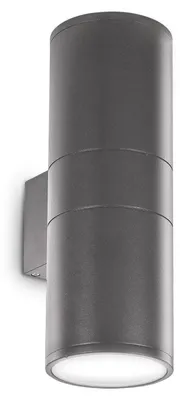 Produktbild von Ideal Lux GUN Wandleuchte E27 2-fach dimmbar Anthrazit IP54 236858