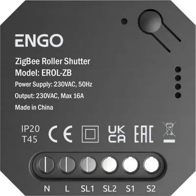 Image de Contrôleur de volets Erol-ZB - Zigbee - Intégré - Automatisation -? distance