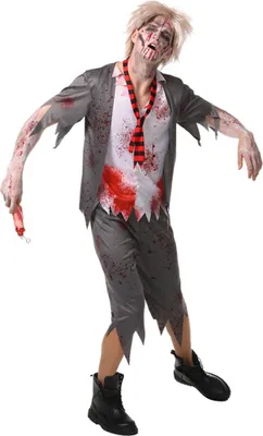 Produktbild von 2XL/3XL MP-49|Zombie Herren Kostüm "Deadwalker" MIESEPETER®