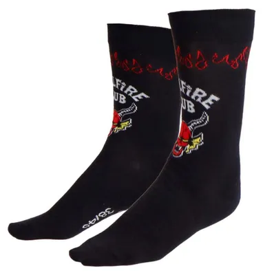Produktbild von Cerda Group Stranger Things 2900003173 Socken Schwarz EU 36-42 Jungen,Mädchen Schwarz EU 36-42
