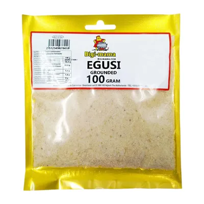 Produktbild von Egusi (Grounded) – 100g – Gemahlene Melonenkerne von Bigi Mama