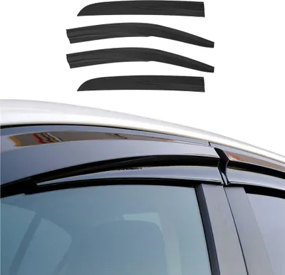 Image de Déflecteurs De Vent Pluie D'air pour Peugeot Rifter 2018-2026 Acrylique 4 Pcs