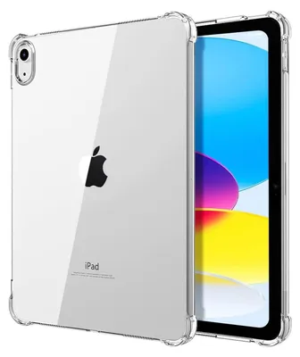 Produktbild von Conie Tablet Rugged Silikon Cover für iPad Air 6 11 2024 TPU Case stabile Schutz Hülle Tasche Kantenschutz in Transparent