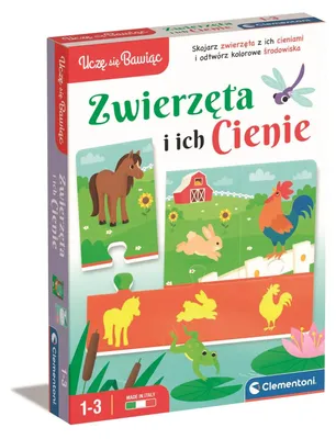 Image de Clementoni Les Animaux Et Leurs Ombres 50762