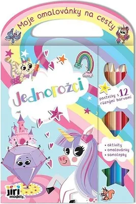 Zdjęcie produktu dla Moje kolorowanki dla podróżujących jednorożców