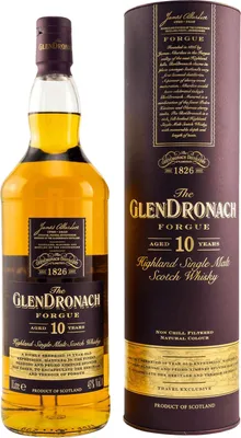 Produktbild von GlenDronach 10 Years Forgue + Box 1000ml 43% Vol.