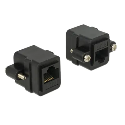 Produktbild von DELOCK RJ45 Adapter RJ45 -> RJ45 Bu/Bu Cat6 ungeschirmt E