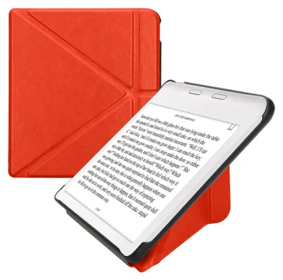 Produktbild von kwmobile Schutzhülle für Kobo Kobo Libra Colour / Tolino Vision Color Hülle - Kunstleder Case - eReader Klapphülle mit Auto Sleep Funktion - Cover mit