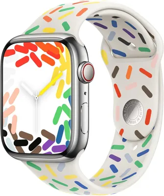 Produktbild von Apple MRTN3ZM/A, Band, Smartwatch, Mehrfarbig, Apple, Watch 42mm Watch 44mm Watch 45mm Watch 49mm, Fluor-Elastomer
