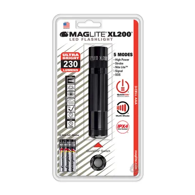 Produktbild von MAGLITE® XL200 LED 3AAA Taschenlampe - stufenlos dimmbar ein- & ausschalten mit Bewegungssensor