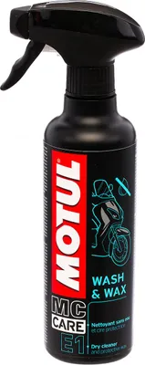 Immagine prodotto di Motul Wash & Wax E1 Detergente per superfici, Pompa Spray - 400ml