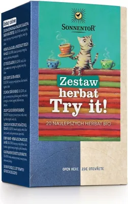 Obrázok produktu pre VYSKÚŠAJTE ČAJOVÝ SÚPRAVA!(20 x 1,72 g) 34,4 g - SONNENTOR