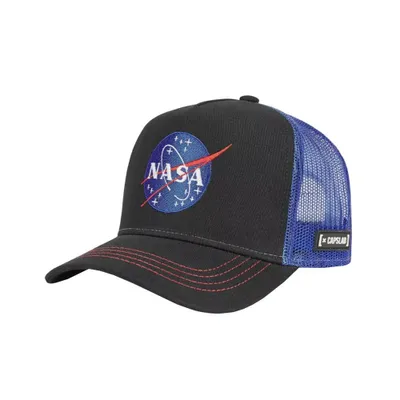 Zdjęcie produktu dla Capslab Space Mission NASA Cap CL-NASA-1-NAS4, Czapki, Mężczyźni, Czarny, Rozmiar: Jeden rozmiar