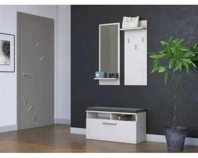 Obrázek produktu pro Topeshop GAR RIVA BIEL, Bílá, 1 dveře/dveří, Dvířka s pantem, 6 police/polic