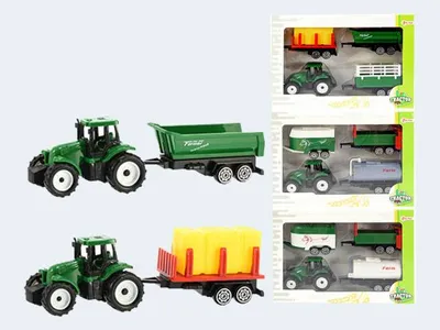 Produktbild von TRACTOR Traktor 7cm mit 3