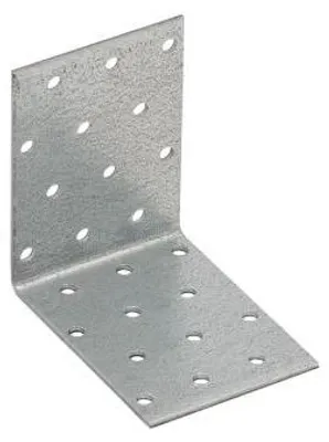 Zdjęcie produktu dla Kątownik montażowy KM 8, 80x80x60 blacha ocynkowana / opakowanie 1 szt.