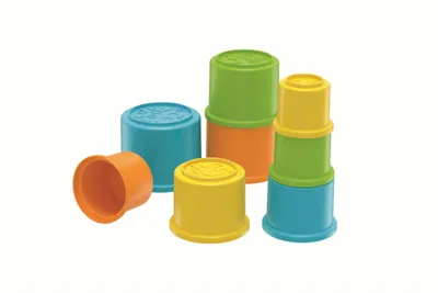 Produktbild von Mattel GCM79 Fisher-Price® Bunte Stapelbecher