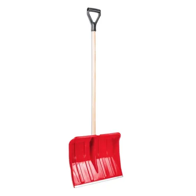 Produktbild von Schneeschieber Schneeräumer 54cm mit Holz Stiel und D-Griffe 54cm / 135cm / D-2 / 3732